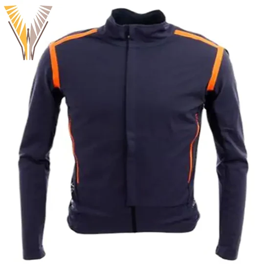 cycling wear blue jacket Youngs Wear