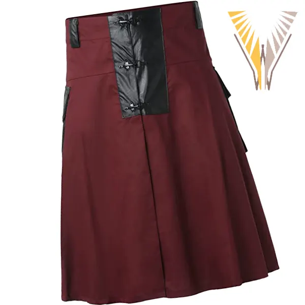 Skirt Maroon 652 Youngs Wear